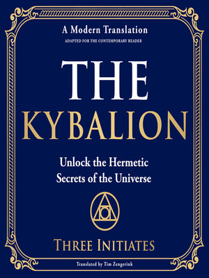 cover image of The Kybalion